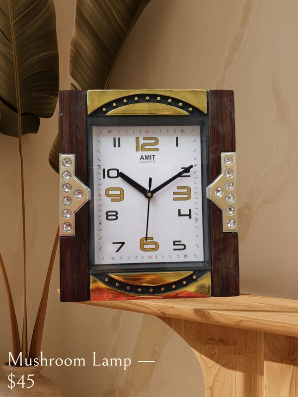 Amit Wall Clock 11011 - 74 - 22*26 Cm