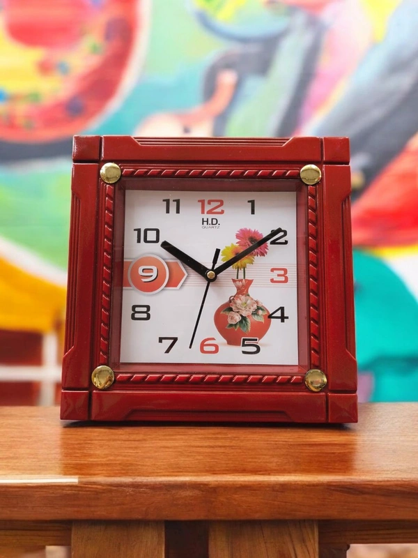 HD Quartz Wall Clock  - 22*22 Cm