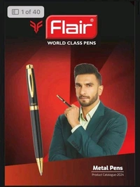 Flair Taurus Metal Ball Pen - Blue