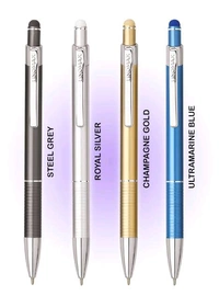 Unomax EXCEED Metal Ball Point PensTip Size 0.7 mm - Blue