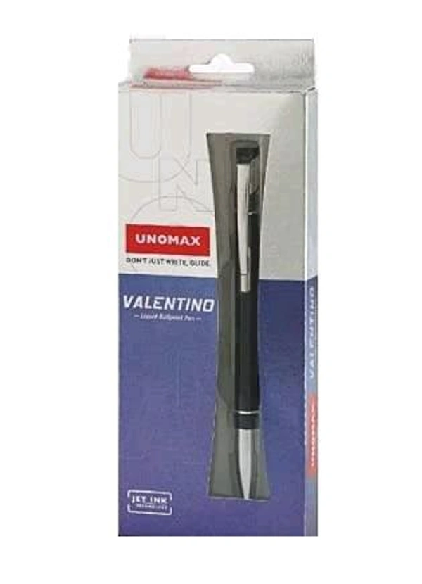 Unomax Valentino Ball Pen Pack Of 1 Blue - Blue