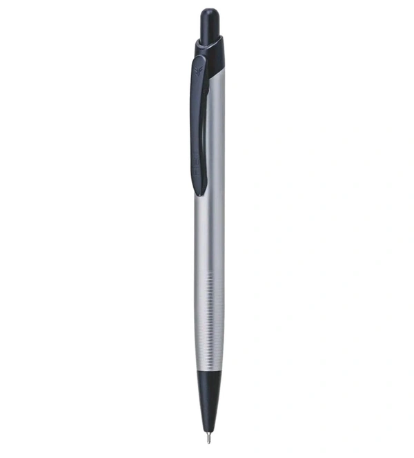 Flair FLAIR Regal Metal Ball Pen Box Pack | Retractable Mechanism with Comfortable Grip for Easy Handling | Shiny & Attractive Metal Body | Ideal for Gifting | Blue Ink, Pack of 1 Pen - Blue