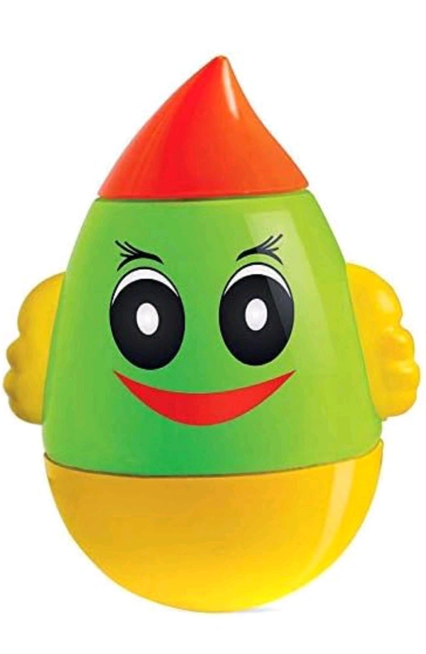 SMART PICKS Baby Roly Poly Humpty Dumpty Toy (Color May Vary) - Green