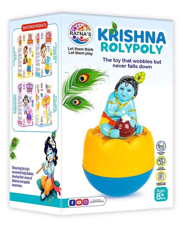 RATNA'S Krishna Rolypoly  - Blue