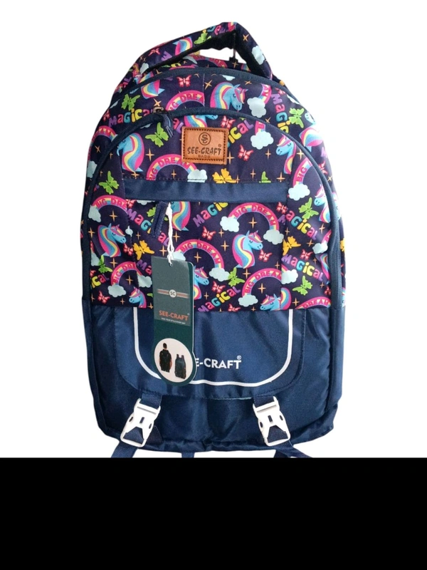 SEE CRAFT Premium School Bag For Girls And All Purpose 