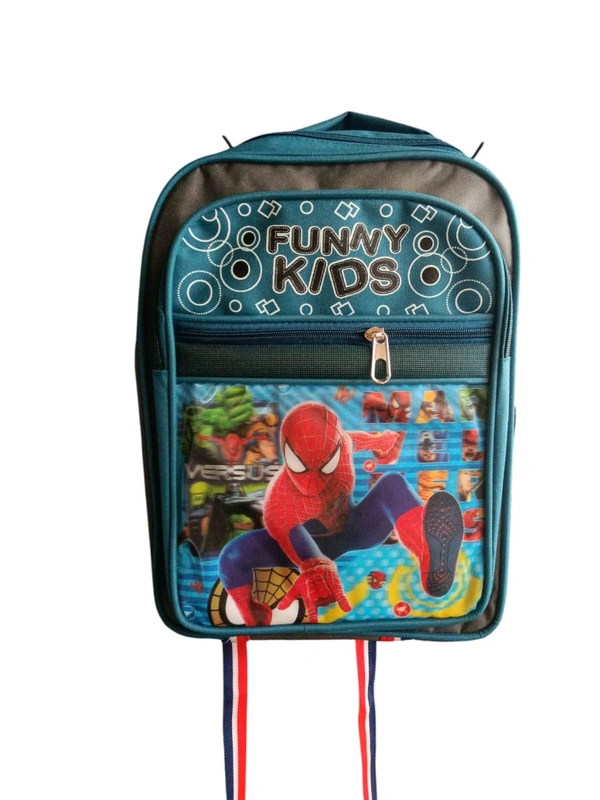 Funny Kids Spiderman School Bag For Kids 