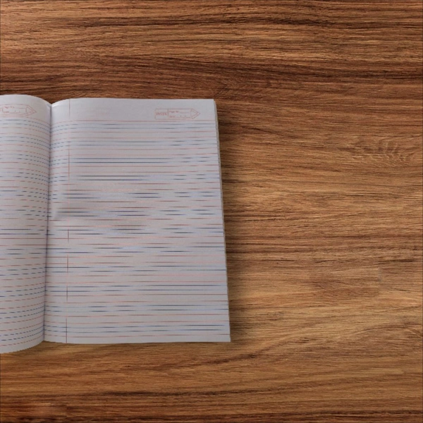 Shape ROYAL Four Line Notebook  - 120, 24*18 Cm