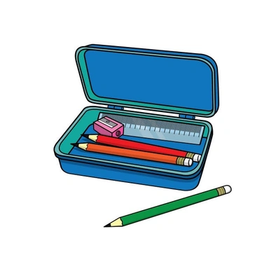 Pencil Pouch, Compass