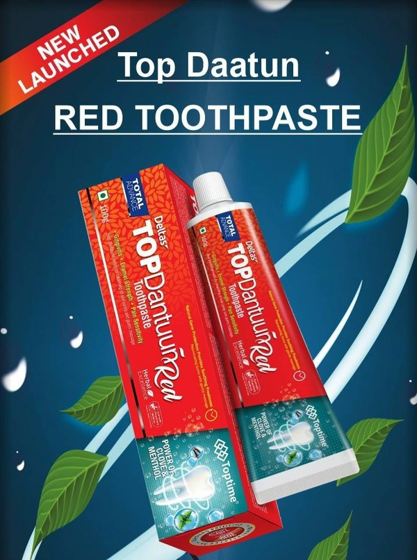 Top Dattun Red Toothpaste 100gm पेस्ट 