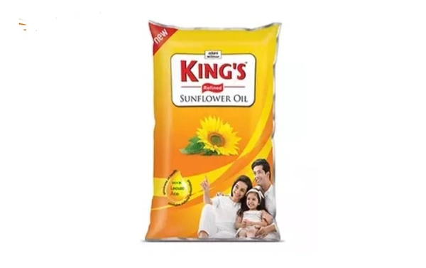 Kings Sunflower Oil/ सूरजमुखी का तेल - 1L