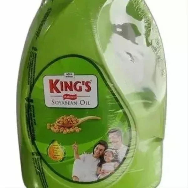 Kings King'S Refined Soyabean Oil/ सोया तेल - 5L