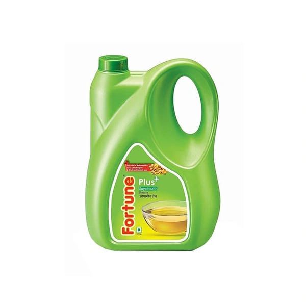 Fortune Plus Refined Soyabean Oil/ सोया तेल - 5L