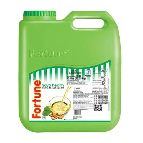 Fortune Soya Health Refined Soyabean Oil/ सोया तेल - 15 L