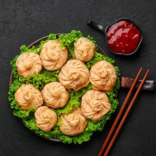 Veg Momos Half Steam