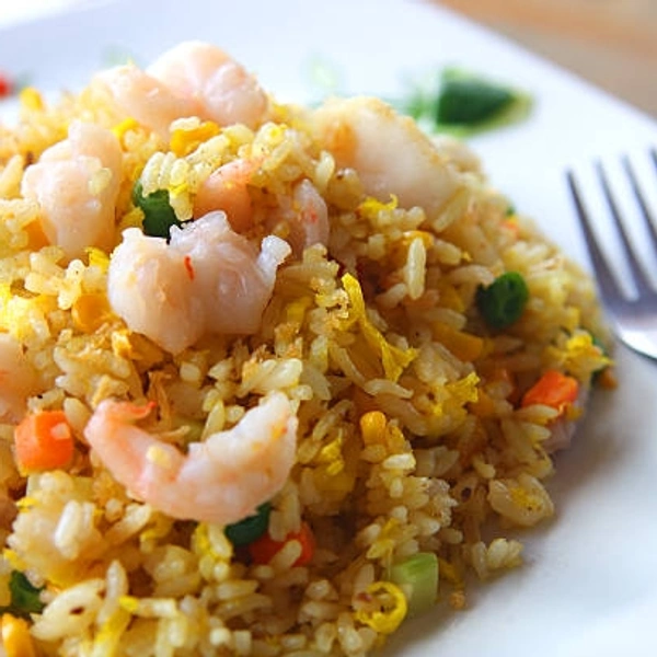 Egg Prawn Fried Rice (Half) - Half