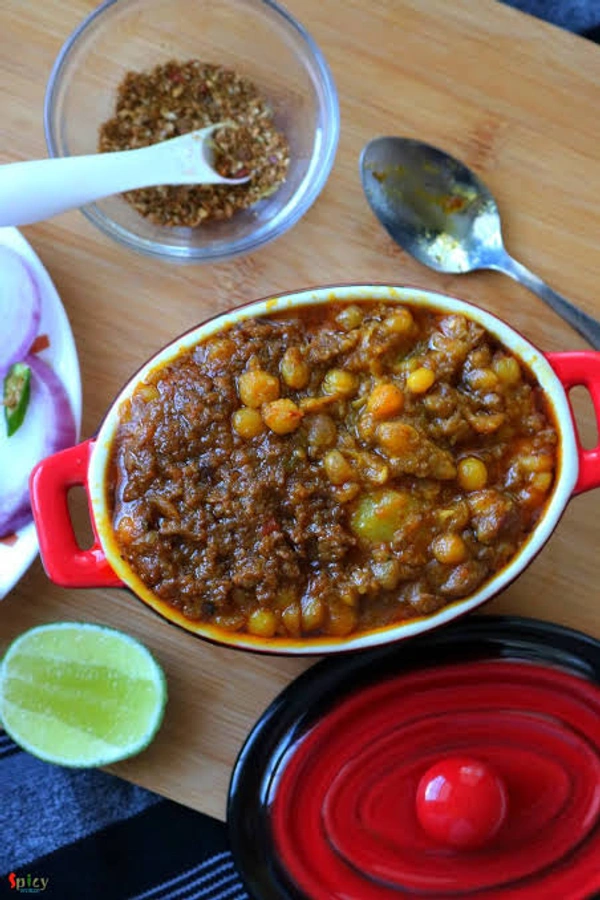 Chicken Keema Ghugni 