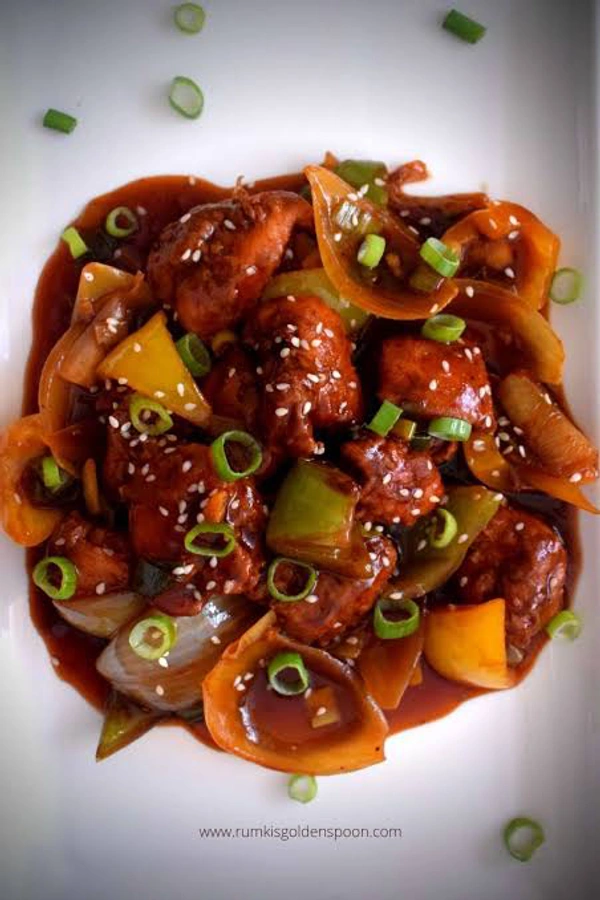 Dry Chilly Chicken(8pcs)