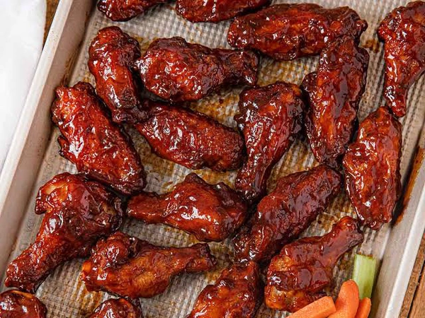 BBQ Chicken Wings (6pcs)