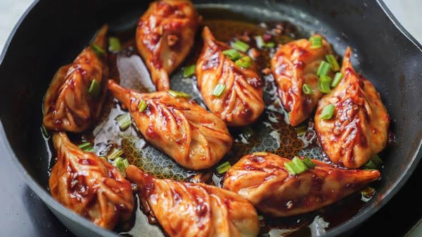 Chicken Chilly Momo(6pcs)