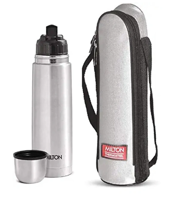 Milton Flip Lid 1000 ML - Silver, 1000 ML