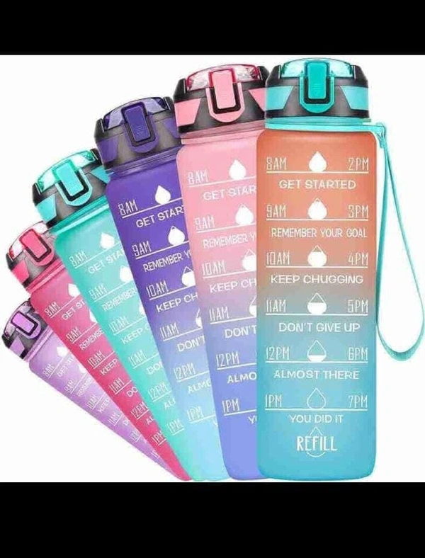 Motivational Bottle 900 ML - Cornflower Blue, 900 ML