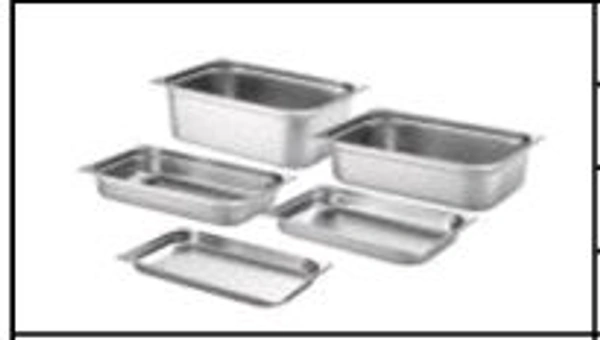 GN Pan 1×1-65  - Silver, 1×1-65