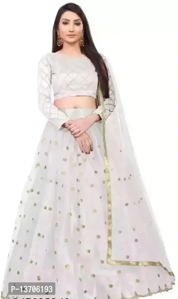 Fancy Satin Lehenga Choli For Women Fabric:  Satin Type:  Semi StitchedWaist: 28.0 - 38.0 (in inches)Bust: 38.0 - 44.0 (in inches)Within 6-8 business days However, to find out an actual date of delivery, please enter your pin code.Fancy Satin Lehenga Choli For Women