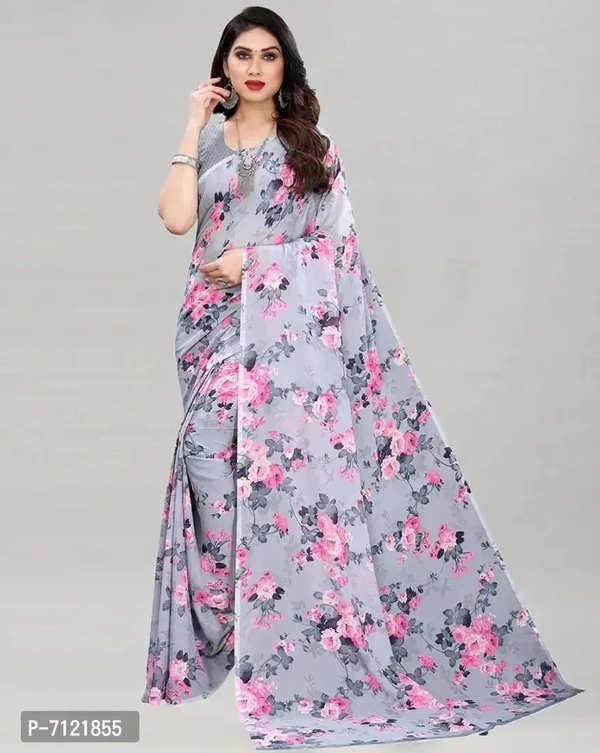 Beautiful Grey Colour Georgette Printed SareeSaree Length: 6.0 (in metres)Blouse Length: 0.75 (in metres)Within 3-5 business days However, to find out an actual date of delivery, please enter your pin code.Beautiful Grey Colour Georgette Printed Saree - Lavender blush