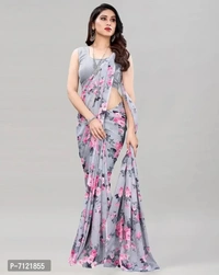 Beautiful Grey Colour Georgette Printed SareeSaree Length: 6.0 (in metres)Blouse Length: 0.75 (in metres)Within 3-5 business days However, to find out an actual date of delivery, please enter your pin code.Beautiful Grey Colour Georgette Printed Saree - Lavender blush