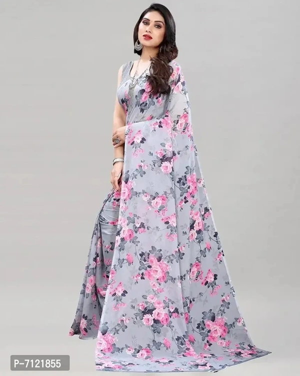 Beautiful Grey Colour Georgette Printed SareeSaree Length: 6.0 (in metres)Blouse Length: 0.75 (in metres)Within 3-5 business days However, to find out an actual date of delivery, please enter your pin code.Beautiful Grey Colour Georgette Printed Saree - Lavender blush