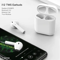 TWS i12 Earpods Big Bass Clear Voice Calling Low Price Earbuds Bluetooth Wireless Earbuds Bluetooth Headset Color:  White Features:  Volume Control Type:  Headphones Design Type:  In-ear Connectivity Technology:  Bluetooth Wireless Microphone:  With MicrophoneLength: 10.0 (in mm)Within 6-8 business days However, to find out an actual date of delivery, please enter your pin code.TWS