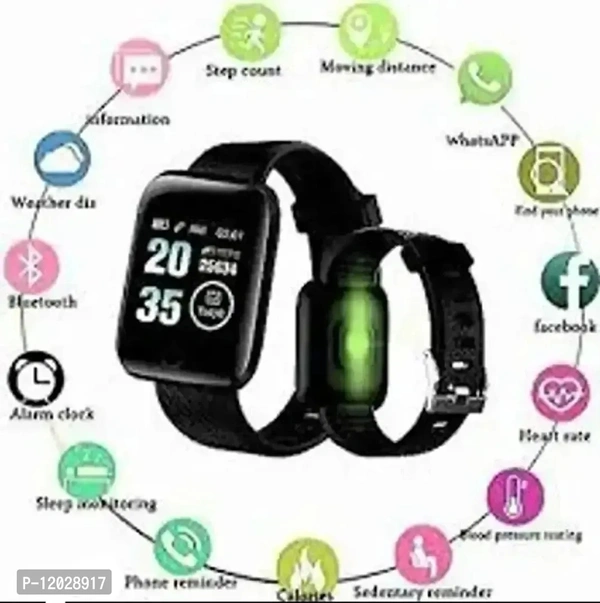 Tunifi Smart Watch D18 Touch Men Women Fitness Tracker Heart Rate MWithin 3-5 business days However, to find out an actual date of delivery, please enter your pin code.Tunifi Fitness Band Watch is One of the most popular wearables got a massive health band. Band was a breakthrough because of its battery life, Free size. Then the Band Pulse added a heart-rate sensor but took the RGB