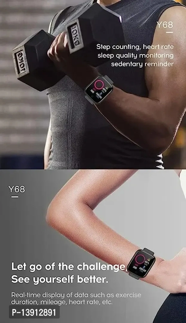 Mcsmi Smart Watch D-20 Bluetooth 1.3 LED with Daily Activity Tracker, Heart Rate Sensor, BP Monitor, Sports Watch for All Boys  Girls WristbandWithin 6-8 business days However, to find out an actual date of delivery, please enter your pin code.All-day activity tracking: Track steps, distance, calories burned, active minutes, you can check daily activity and time on OLED display or 