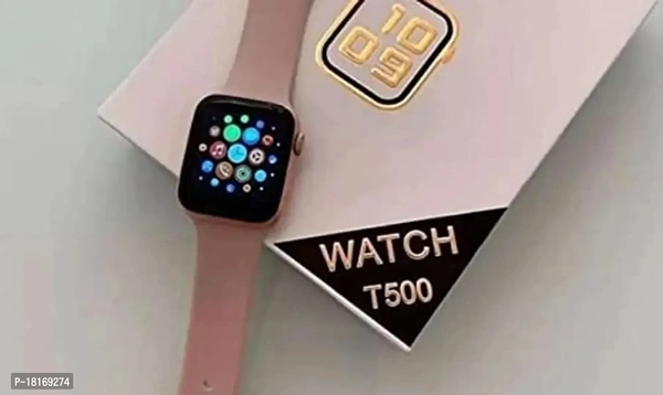 T500 Full Touch Screen Bluetooth Smartwatch (PINK) Warranty Description:  Manual EntryWeight: 0.2 (in kgs)Within 6-8 business days However, to find out an actual date of delivery, please enter your pin code.T500 series 6 Smart Watch Sleep Monitor, Distance Tracker, Calendaring, Sedentary Reminder, Text Messaging, Pedometer, Calorie Tracker, Heart Rate Monitor Smartwatch