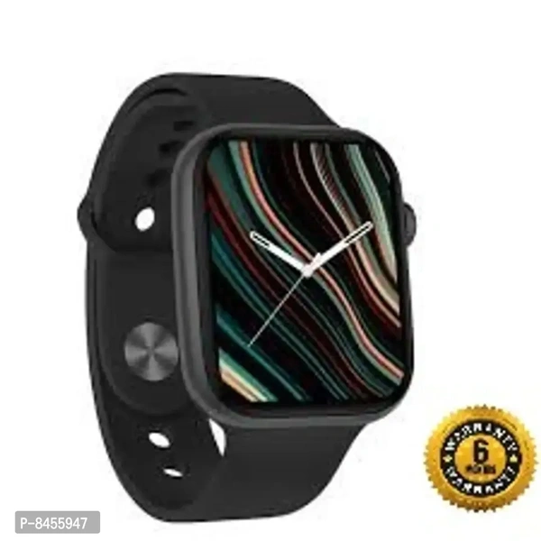 NEW I7 PRO MAX SMART WATCH FOR ANDROID amp; IOS Smartwatch  (Black Strap, 39) Warranty Description:  Manual EntryWithin 6-8 business days However, to find out an actual date of delivery, please enter your pin code.i7 Pro Max Smart Watch Full-touch Screen amp; Exclusive Wallpapers: Easily switch your look from one to another with the latest collection of watch faces, also you can cu