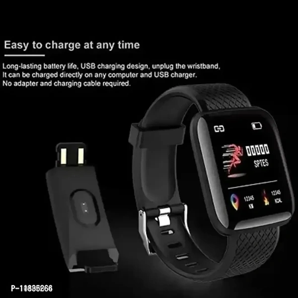 ID116 Phone Watch Wrist Activity Tracker Multip Functional Smart Watch Compatible with All Android and iOS Devices. Warranty Description:  Manual EntryWithin 6-8 business days However, to find out an actual date of delivery, please enter your pin code.All-day activity tracking: Track steps, distance, calories burned, active minutes, you can check daily activity and time on OLED dis