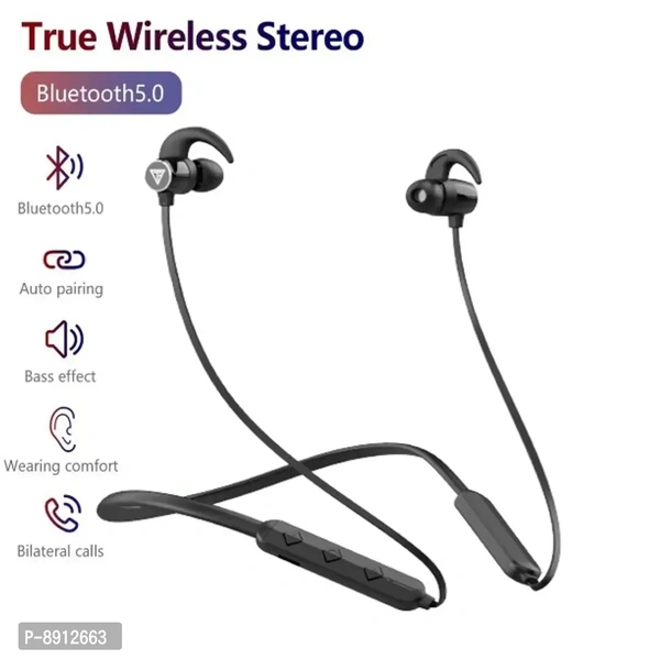 TECHFIRE Fire 145- 30 Hours Playtime with superior sound Neckband Headphone bluetooth headset Black Features:  Volume Control Color:  Black Type:  Headphones Design Type:  In-ear Connectivity Technology:  Bluetooth Wireless Microphone:  With MicrophoneWithin 6-8 business days However, to find out an actual date of delivery, please enter your pin code.oneplus bluetooth earphones wir