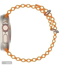 Smartwatch S8 Ultra 49MM with 2.05 HD Display, Ocean Band, Sports  Health, Bluetooth Calling, Wireless Charging, with Warranty (Orange) Warranty Description:  Manual EntryWeight: 0.0 - 0.0 (in kgs)Within 6-8 business days However, to find out an actual date of delivery, please enter your pin code.Massive 2.05 display: See everyday data clearly under the brightest sun on the 2.05'' 