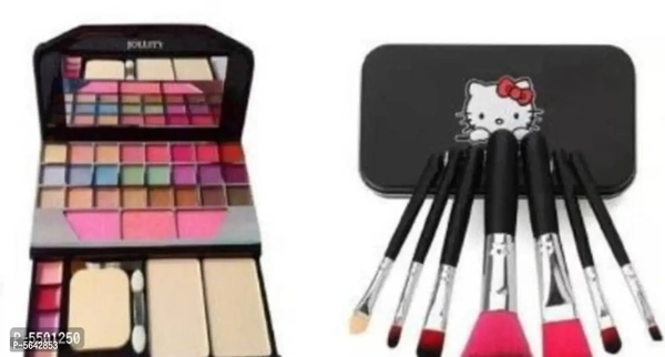 Make-Up Kit with 7pc Make-up Brush with Black Tin Box Type:  Face Suitable For:  All Skin TypeWithin 6-8 business days However, to find out an actual date of delivery, please enter your pin code.Make-Up Kit with 7pc Make-up Brush with Black Tin Box