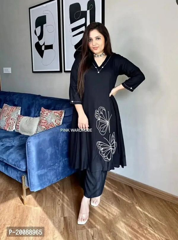 Fancy Rayon Kurta Bottom SetSize: MLXL2XL Fabric:  Rayon Pack Of:  Single Type:  Kurta Bottom Set Occasion:  FestiveWithin 6-8 business days However, to find out an actual date of delivery, please enter your pin code.Fancy Rayon Kurta Bottom Set - M