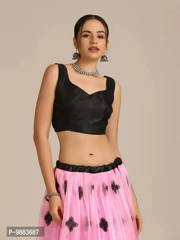 Women  Net Semi Stitched Lehenga Choli Fabric:  Net Type:  Semi StitchedWaist: 32.0 - 40.0 (in inches)Bust: 32.0 - 40.0 (in inches)Within 6-8 business days However, to find out an actual date of delivery, please enter your pin code.