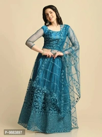 Women  Net Semi Stitched Lehenga Choli Fabric:  Net Type:  Semi StitchedWaist: 32.0 - 40.0 (in inches)Bust: 32.0 - 40.0 (in inches)Within 6-8 business days However, to find out an actual date of delivery, please enter your pin code.null