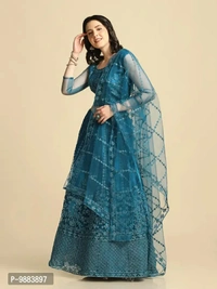Women  Net Semi Stitched Lehenga Choli Fabric:  Net Type:  Semi StitchedWaist: 32.0 - 40.0 (in inches)Bust: 32.0 - 40.0 (in inches)Within 6-8 business days However, to find out an actual date of delivery, please enter your pin code.null