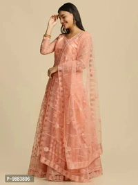 Women  Net Semi Stitched Lehenga Choli Fabric:  Net Type:  Semi StitchedWaist: 32.0 - 40.0 (in inches)Bust: 32.0 - 40.0 (in inches)Within 6-8 business days However, to find out an actual date of delivery, please enter your pin code.null