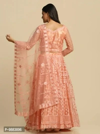 Women  Net Semi Stitched Lehenga Choli Fabric:  Net Type:  Semi StitchedWaist: 32.0 - 40.0 (in inches)Bust: 32.0 - 40.0 (in inches)Within 6-8 business days However, to find out an actual date of delivery, please enter your pin code.null