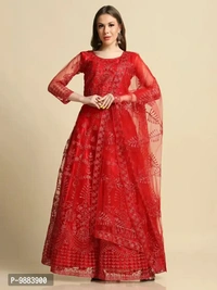 Women  Net Semi Stitched Lehenga Choli Fabric:  Net Type:  Semi StitchedWaist: 32.0 - 40.0 (in inches)Bust: 32.0 - 40.0 (in inches)Within 6-8 business days However, to find out an actual date of delivery, please enter your pin code.null