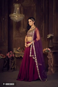 Women  Art Silk Semi Stitched Lehenga Choli Fabric:  Art Silk Type:  Semi StitchedWaist: 32.0 - 40.0 (in inches)Bust: 32.0 - 40.0 (in inches)Within 6-8 business days However, to find out an actual date of delivery, please enter your pin code.