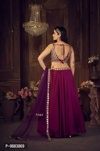Women  Art Silk Semi Stitched Lehenga Choli Fabric:  Art Silk Type:  Semi StitchedWaist: 32.0 - 40.0 (in inches)Bust: 32.0 - 40.0 (in inches)Within 6-8 business days However, to find out an actual date of delivery, please enter your pin code.