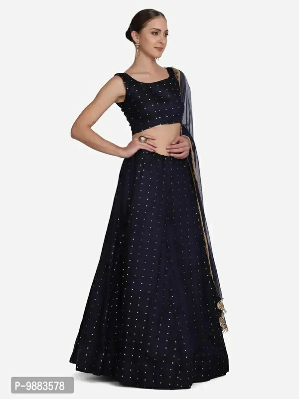 Women  Art Silk Semi Stitched Lehenga Choli Fabric:  Art Silk Type:  Semi StitchedWaist: 32.0 - 40.0 (in inches)Bust: 32.0 - 40.0 (in inches)Within 6-8 business days However, to find out an actual date of delivery, please enter your pin code.null