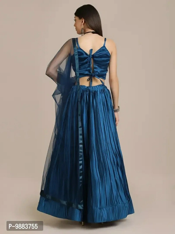 Women  Satin Silk Semi Stitched Lehenga Choli Fabric:  Satin Silk Type:  Semi StitchedWaist: 32.0 - 40.0 (in inches)Bust: 32.0 - 40.0 (in inches)Within 6-8 business days However, to find out an actual date of delivery, please enter your pin code.null - Purple